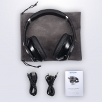 Mpow Stereo Kablosuz Bluetooth Hi-Fi Kulak st Kulaklk-Black