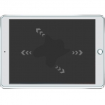 Mr Shield iPad Pro 9.7 in / iPad Air / iPad Air 2 Temperli Cam Ekran Koruyucu (2 Adet)