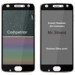 Mr Shield Motorola MOTO Z2 Play Siyah Temperli Cam Ekran Koruyucu (2 Adet)