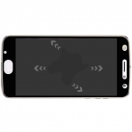 Mr Shield Motorola MOTO Z2 Play Siyah Temperli Cam Ekran Koruyucu (2 Adet)