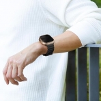 Mugust Apple Watch Ultra 2.Nesil Yumuak Kay (49mm)-Black