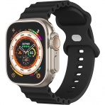 Mugust Apple Watch Ultra 2.Nesil Yumuak Kay (49mm)-Black