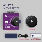MuveAcoustics Su Geirmez Bluetooth Hoparlr-Purple
