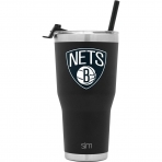 NBA Brooklyn Nets Lisansl elik Bardak (Siyah)