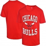 NBA Chicago Bulls Lisansl Tirt (Krmz)