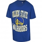 NBA Golden State Warriors Lisansl Tirt (Mavi)
