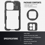 NEEWER iPhone 15 Pro Max Uyumlu Filtre Adaptr Donanm