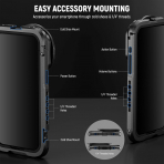NEEWER iPhone 15 Pro Max Uyumlu Filtre Adaptr Donanm