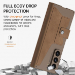 NINKI Czdan Galaxy Z Fold 6 Klf-Brown