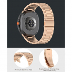 NINKI Galaxy Watch 8 40mm elik Kay -Rose Gold