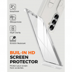 NINKI Galaxy Z Fold 8 Ultra Standl� Koruyuculu K�l�f-White