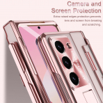 NINKI Samsung Galaxy Z Fold 7 Kickstandl Klf-Rose Gold
