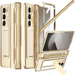 NINKI Samsung Galaxy Z Fold 7 Kickstandl Klf-Champagne Gold