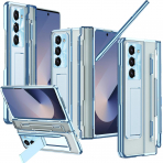 NINKI Samsung Galaxy Z Fold 7 Kickstandl Klf-Blue