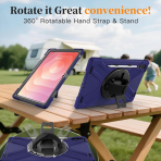 NINKI Samsung Galaxy Tab S11 Ultra Silikon Klf-Dark Blue