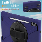 NINKI Samsung Galaxy Tab S11 Ultra Silikon Klf-Dark Blue