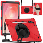 NINKI Samsung Galaxy Tab S11 Ultra Silikon Klf-Red