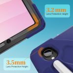 NINKI Samsung Galaxy Tab S11 Silikon Klf-Dark Blue