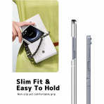 NINKI Samsung Galaxy Z Flip 7 Klf -Silver 