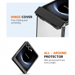 NINKI Samsung Galaxy Z Flip 7 Klf -Black