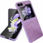 NINKI Samsung Galaxy Z Flip 7 Simli Klf -Purple