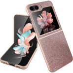 NINKI Samsung Galaxy Z Flip 7 Simli Klf -Rose Gold