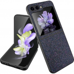 NINKI Samsung Galaxy Z Flip 7 Simli Klf -Black