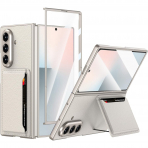NINKI Samsung Galaxy Z Fold 7 Kickstandl Klf-Titanium Gray