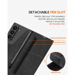 NINKI Samsung Galaxy Z Fold 7 Kart Tutuculu Klf-Black 