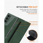 NINKI Samsung Galaxy Z Fold 7 Kart Tutuculu Klf-Green