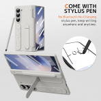 NINKI Samsung Galaxy Z Fold 7 Kickstandl Klf-White