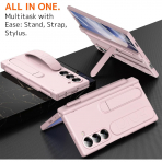 NINKI Samsung Galaxy Z Fold 7 Kickstandl Klf-Pink 