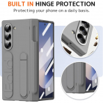 NINKI Samsung Galaxy Z Fold 7 Kickstandl Klf-Gray