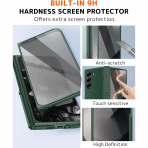 NINKI Samsung Galaxy Z Fold 7 Darbeye Dayankl Klf-Green