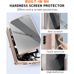 NINKI Samsung Galaxy Z Fold 7 Darbeye Dayankl Klf-Gold