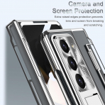 NINKI Kickstandl Galaxy Z Fold 6 Klf-Silver