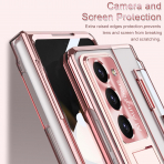 NINKI Kickstandl Galaxy Z Fold 6 Klf-Rose Gold