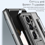 NINKI Kickstandl Galaxy Z Fold 6 Klf-Black
