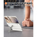NINKI iPhone Duo Standl� Ekran Koruyuculu K�l�f-White