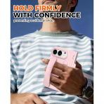NINKI iPhone Duo Standl� Ekran Koruyuculu K�l�f-Pink