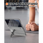 NINKI iPhone Duo Standl� Ekran Koruyuculu K�l�f-Gray
