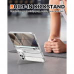 NINKI iPhone Duo Standl� Ekran Koruyuculu K�l�f-Clear