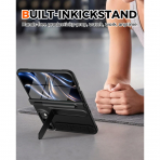 NINKI iPhone Duo Standl� Ekran Koruyuculu K�l�f-Black