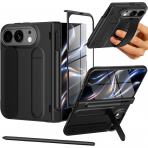 NINKI iPhone Duo Standl� Ekran Koruyuculu K�l�f-Black