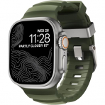 NOMAD Apple Watch 10 49mm Rocky Point Kay��-Forest Green/Natural