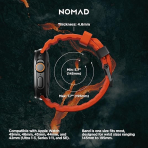 NOMAD Apple Watch 10 49mm Rocky Point Kay��-Magma/Black