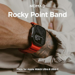 NOMAD Apple Watch 10 49mm Rocky Point Kay��-Magma/Black