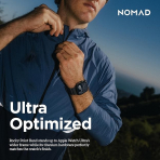 NOMAD Apple Watch 10 46mm Rocky Point Kay-Dark Storm Gray