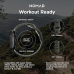 NOMAD Apple Watch Ultra 2/49mm Spor Kay-Ash Green
