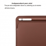 NXLFH Apple iPad Pro Deri Kılıf (10.5 inç)-Brown